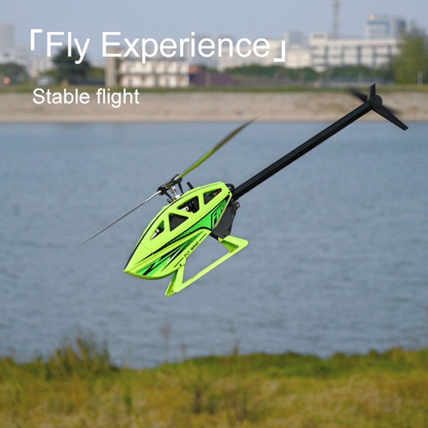 TOUCAN RC FLYWING 450L V3 Smart Radio Controlled Helicopter RTF Drone GPS Hover Aerobatic One Key Return Painted 54*32*17CM