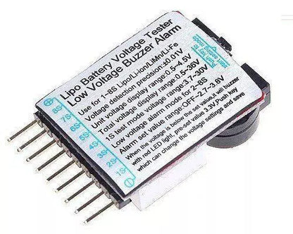 US STOCK HotRC Voltage Checker for 3.4V-27.2V LiPo Battery RC Crawler Tank Truck Boat Car