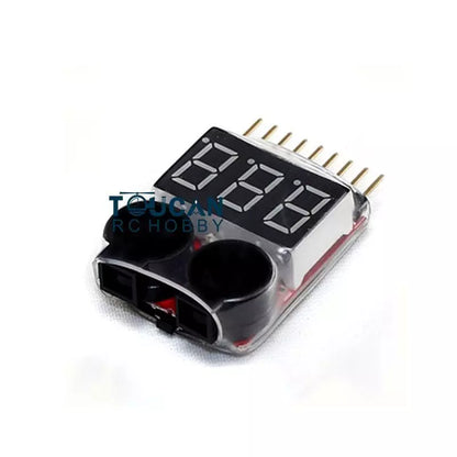 US STOCK HotRC Voltage Checker for 3.4V-27.2V LiPo Battery RC Crawler Tank Truck Boat Car