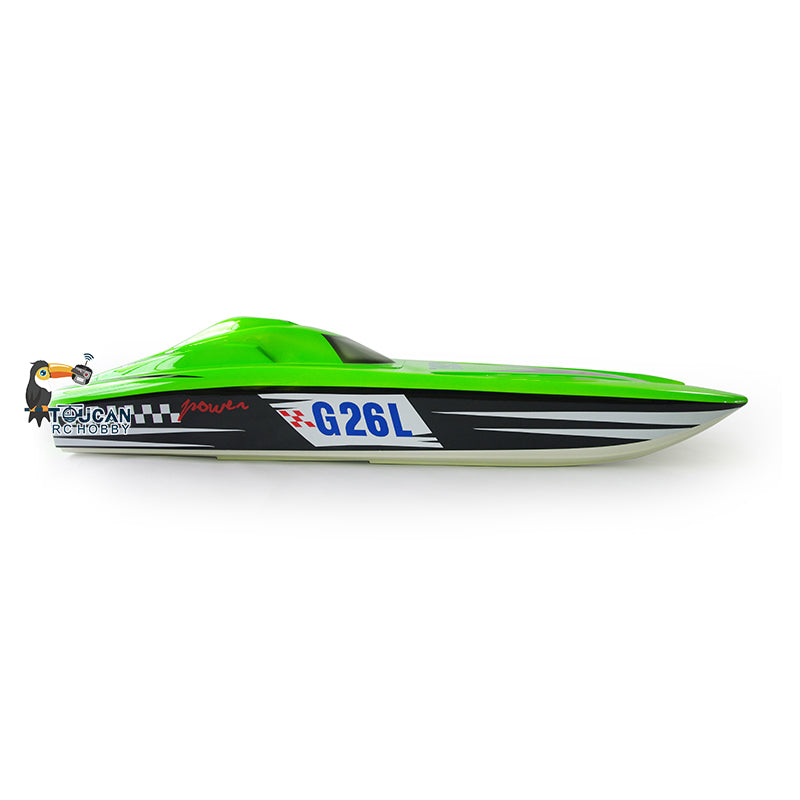 26CC G26L Prepainted Gasoline Racing KIT Fiber Glass RC Boat Hull Dendroaspis Polylepis Only for Advanced Player DIY Model Adult