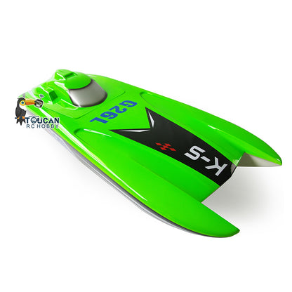 26CC G26L Prepainted Gasoline Racing KIT Fiber Glass RC Boat Hull Dendroaspis Polylepis Only for Advanced Player DIY Model Adult