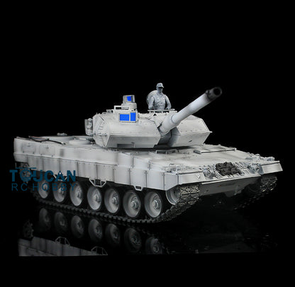 1/16 RTR Leopard2A6 RC Tank 3889 Full Metal Electric Tracked Car Smoke Battery BB shooting 360  Rotation Turret Barrel Recoil