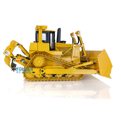 IN STOCK JDModel DXR2 Metal 1/14 Scale RC Hydraulic Bulldozer Remote Controlled Heavy-duty Dozer Earth Moving Machine New Sound Simulation Heavy Vehicle Model