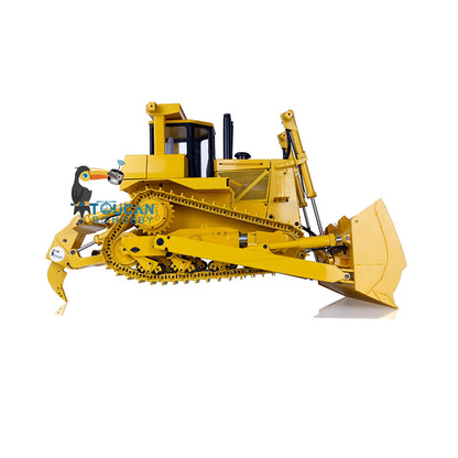 IN STOCK JDModel DXR2 Metal 1/14 Scale RC Hydraulic Bulldozer Remote Controlled Heavy-duty Dozer Earth Moving Machine New Sound Simulation Heavy Vehicle Model