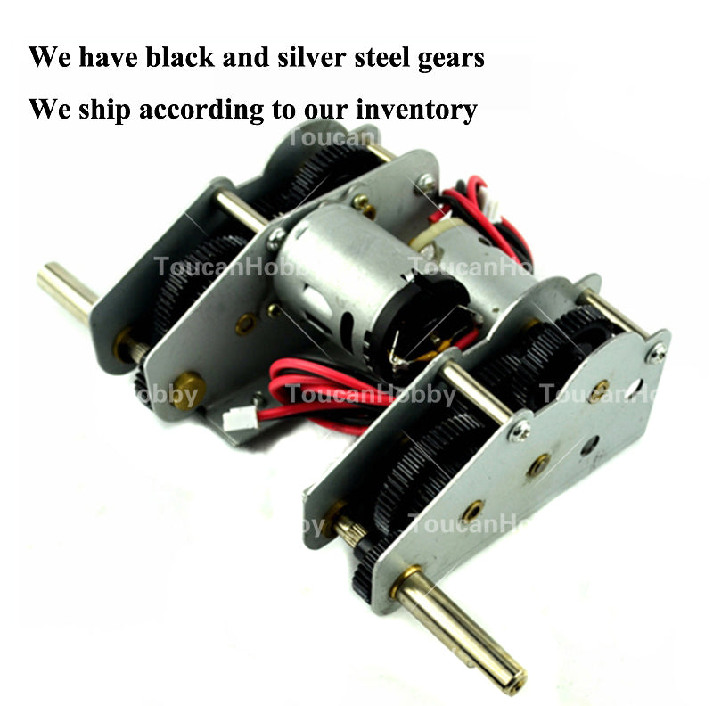 Henglong Steel HL49mm HL59mm ML49mm ML59mm Driving Gearbox Accessory for 1/16 RC Radio Controlled DIY Battle Tank Spare Part