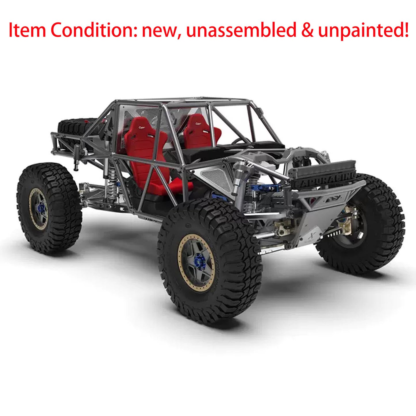 Capo U4 CD1582X Queen 1:8 Remote Control Crawler Car RC Racing Climbing Vehicle KIT 2 Speeds Unassembled Unpainted DIY Model