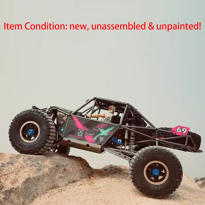 Capo U4 CD1582X Queen 1:8 Remote Control Crawler Car RC Racing Climbing Vehicle KIT 2 Speeds Unassembled Unpainted DIY Model