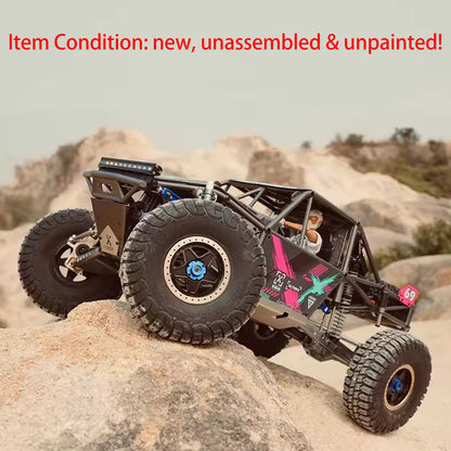 Capo U4 CD1582X Queen 1:8 Remote Control Crawler Car RC Racing Climbing Vehicle KIT 2 Speeds Unassembled Unpainted DIY Model