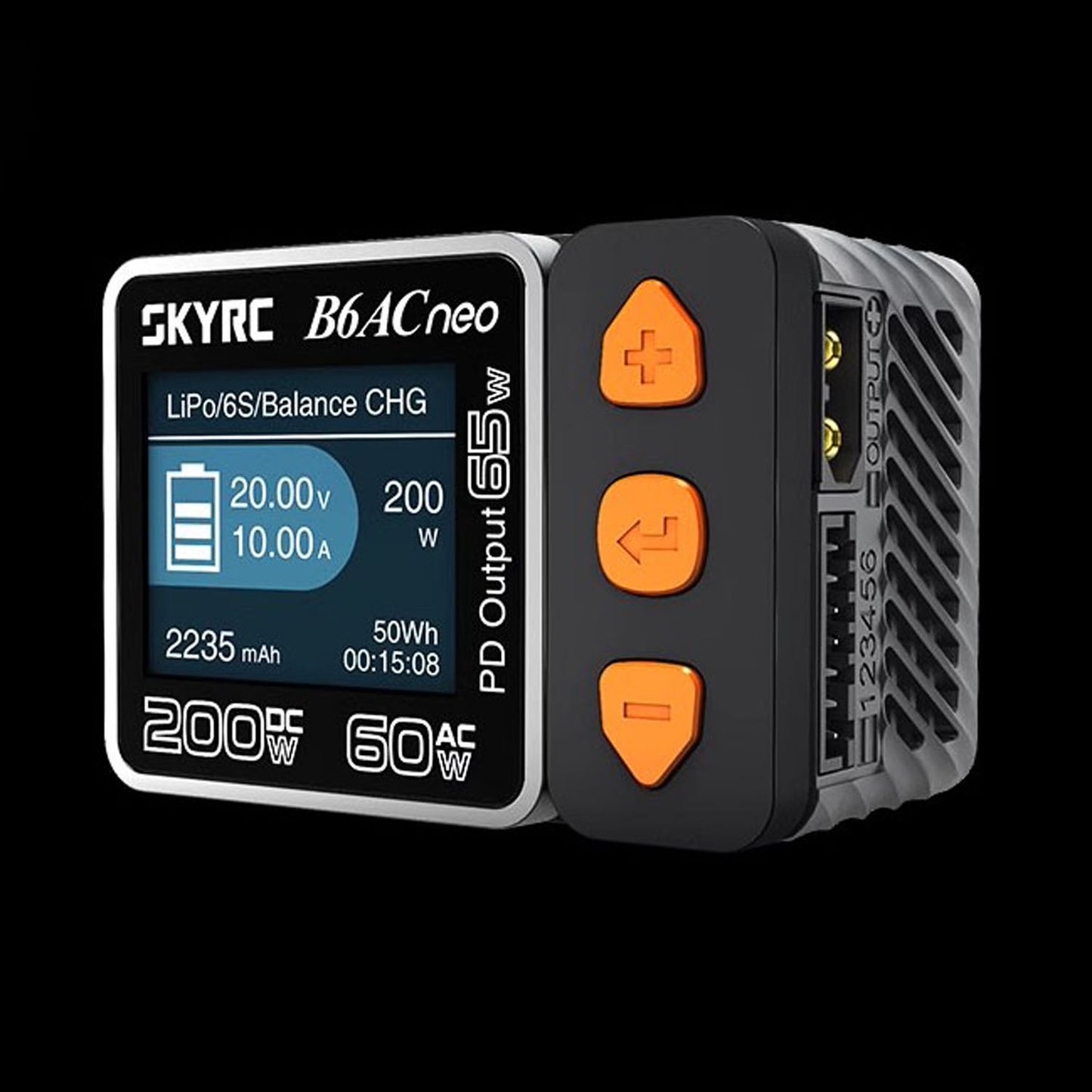 SKYRC B6ACneo S100 AC/DC Smart Charger for 1/14 1/8 1/10 1/12 1/16 RC Trcuk Remote Control Car Loader Phone 1S-6S LiPo Battery