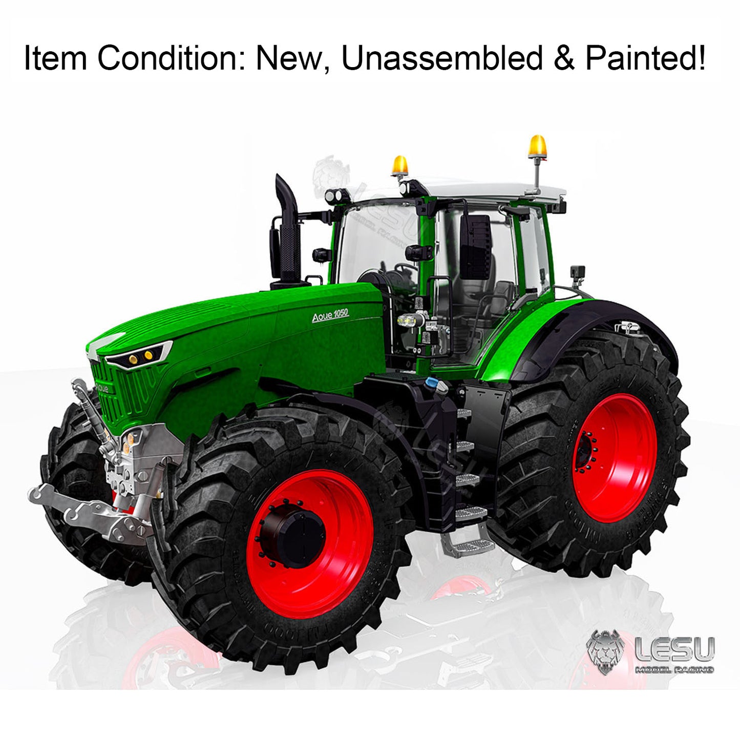 1/14 4*4 Brand New LESU AOUE 1050 Metal Hydraulic RC Tractor Remote Control Car Model Kits Unassembled Simulation Vehicle Sound Light