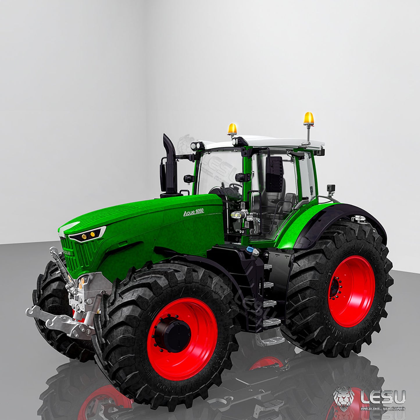 4WD Brand New LESU AOUE 1050 1/14 Metal Hydraulic RC Tractor Radio Control Vehicle Light Sound 4X4 Emulated Construction Car Hobby Models