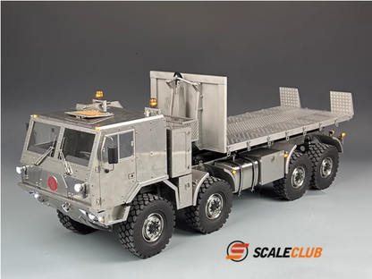 1/14 RC Off-road Truck T815 8*8 Crawler Lights Sounds 3 Speed Dumper 740mm*210mm*250mm Un-painted & Assembled