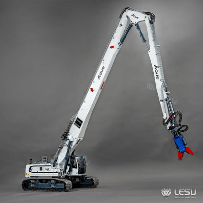 NEW LESU LR960 RC Excavator  Model 1/14 Hydraulic Demolition Machine RTR Digger Heavy Duty Radio Control Construction Vehicle