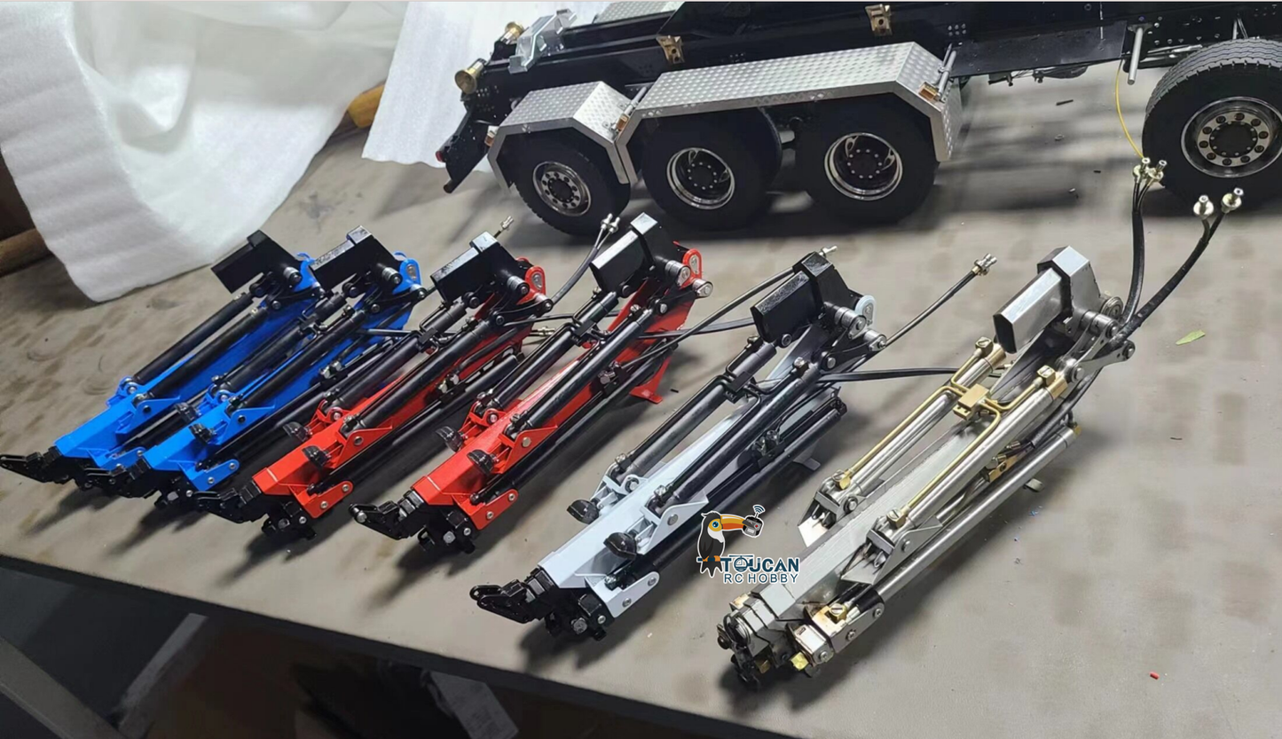 Limited In Stock New Metal Fly Jib Arm Crane for 1/14 RC Hydraulic Dumper Car Radio Controlled Tipper Tractor Truck DIY Model Vehicles 770S R620 3363