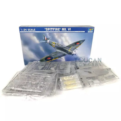 US STOCK Trumpeter 02413 1/24British Spitfire MK VI Airplane Model Fighter Aircraft Kit