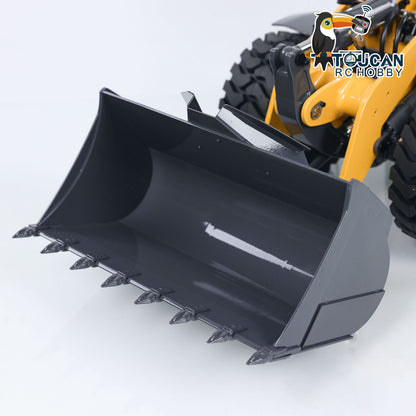 US STOCK XDRC 580 1/14 Metal RC Hydraulic Loader RTR Engineering Vehicles Smoke Lights