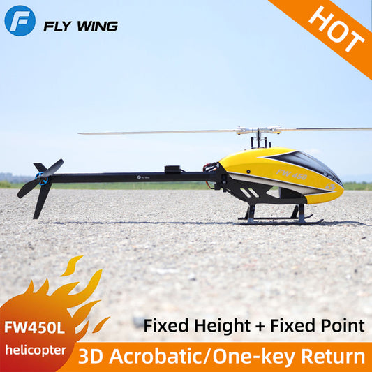 TOUCAN RTF FW450L V2.5 RC Helicopter Radio Control Smart Drone GPS One Key Return Hover 54*25*14CM EEP Carrying Case