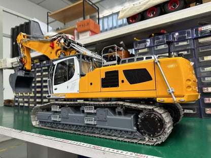 Heavy Machine 1/14 RC Full Hydraulic Excavator LESU LR960 Construction Digger