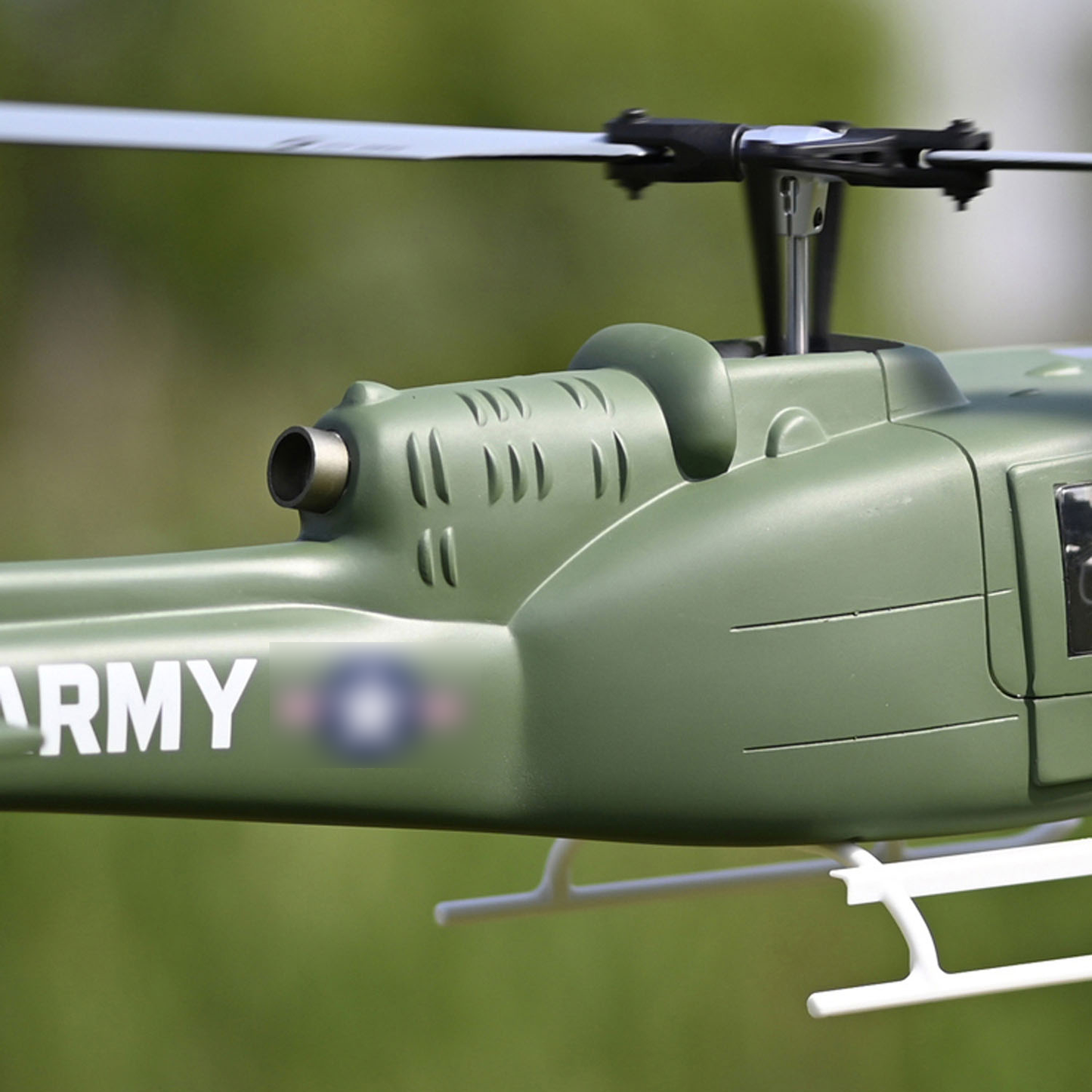 TOUCAN HOBBY RTF Smart Army Radio Conytolled Helicopter FLYWING Vietnam War RC Scale Drone GPS Brushless Motor 3.9kg