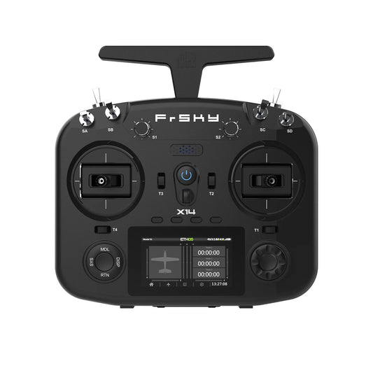 FrSky TWIN X14 Transmitter Dual 2.4G Radio System Controller Remote Control EU FCC ETHOS Operating System WITHOUT Receiver Battery