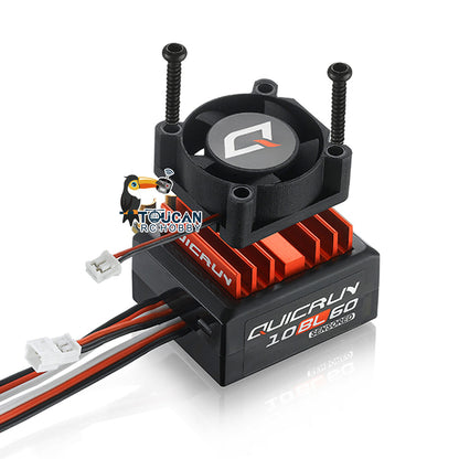 Hobbywing QuicRun Brushless Sensored ESC 10BL60 60A for 1/10 RC Model Car Construction Vehicles Hobby Model DIY Parts