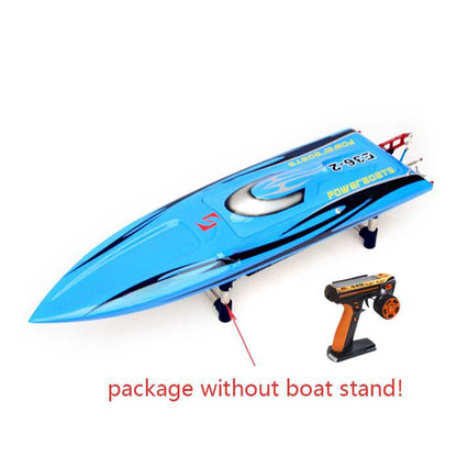 E36 Fiber Glass 2.4Ghz Blue Electric Racing RTR RC Boat W/ Motor Servo ESC Battery Transmitter DIY Model 845*245*130mm 75-80km/h