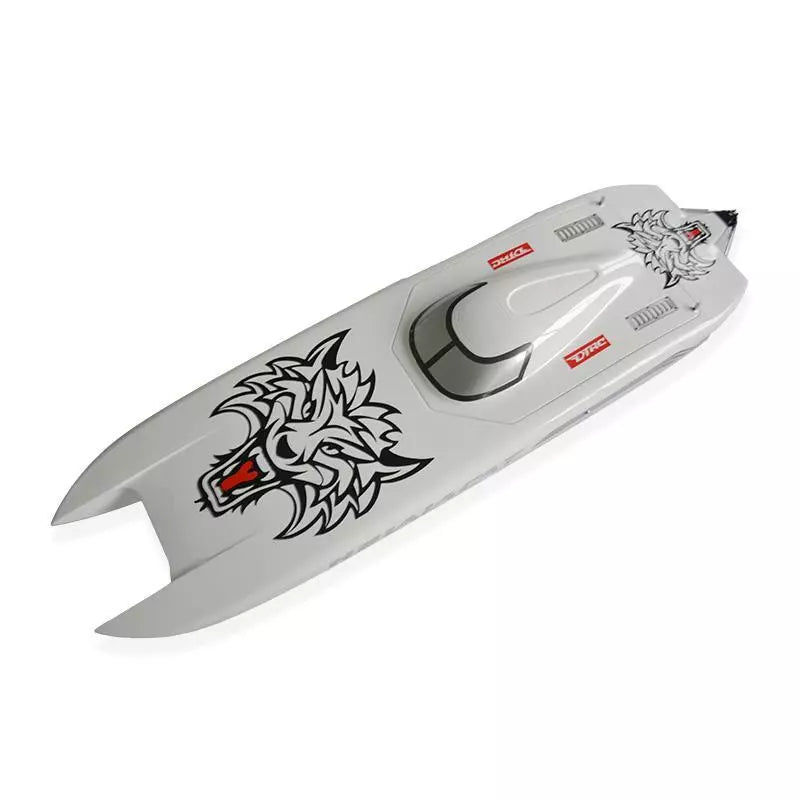 E51 Painted 2.4Ghz Electric Catamaran PNP RC Boat Racing Kevlar Dual Motor Servo ESC Mount High Speed 1300mm*360*220mm 100km/h DIY