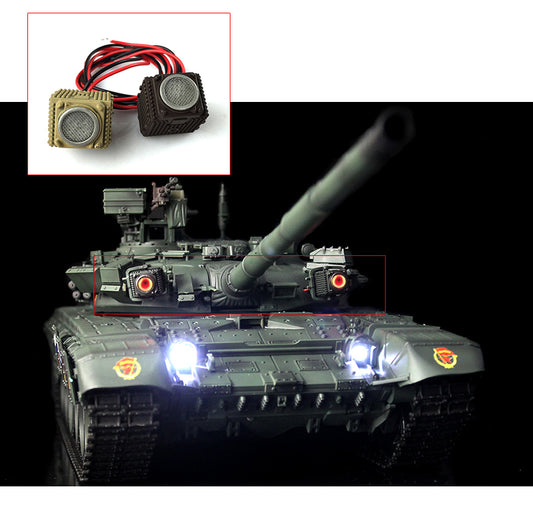 US STOCK Henglong 1/16 Scale 6.0 7.0 3938 Model Russian T90 Remote Control Tank Part Red Black Eyes Upgraded DIY