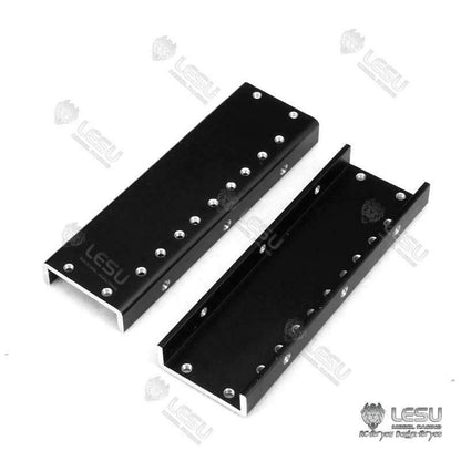 LESU Metal Part Equipment Rack Bottom Fit Beam for 1/14 TAMIIYA G-6106 G-6181 G-6016 G-6057 G-6038 G-6169 RC Tractor Truck DIY Cars