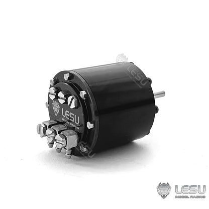 LESU Hydraulic Oil Motor W/ Nozzle Oil Pipe for 1/14 Remote Control Truck DIY Model Construction Vehicle RC Dumper Loader 34/42MM