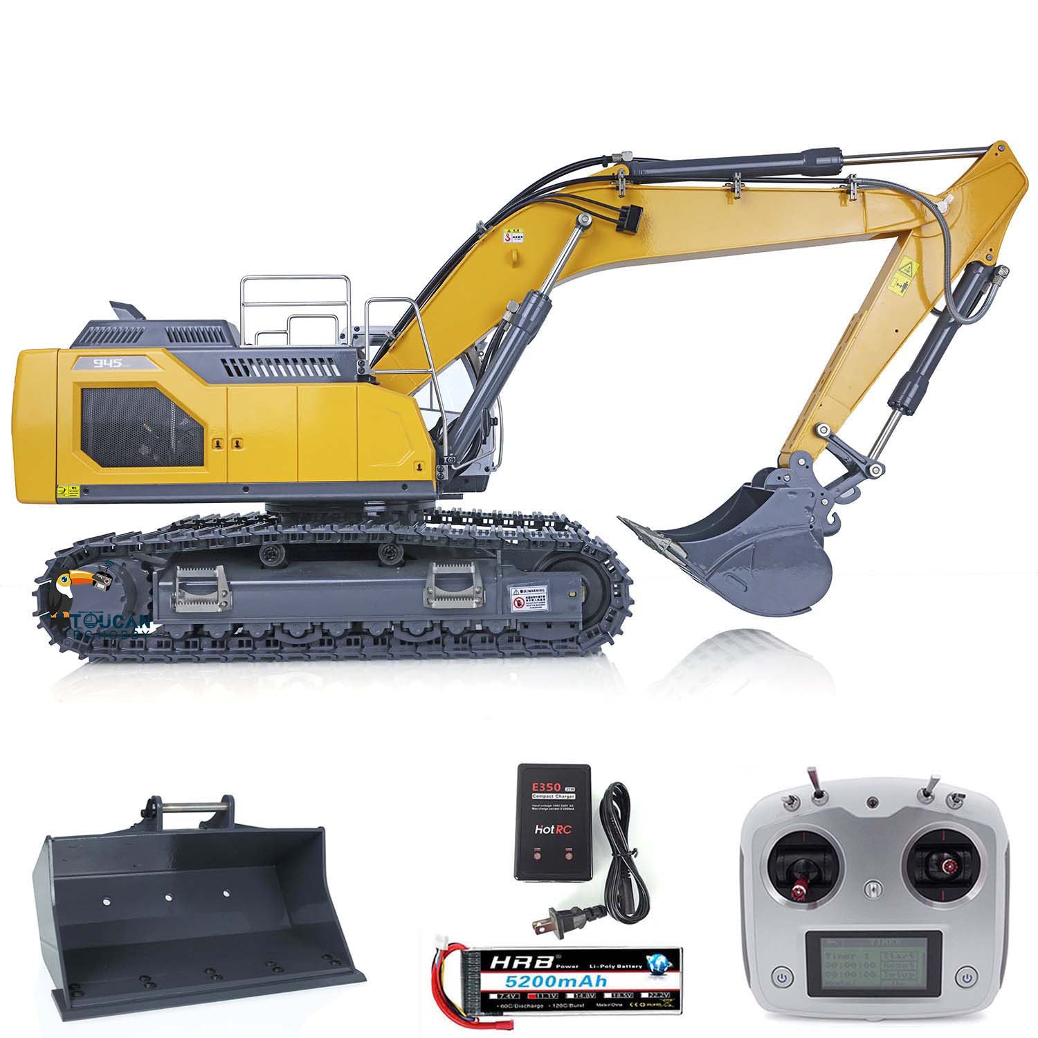 Metal remote control deals excavator