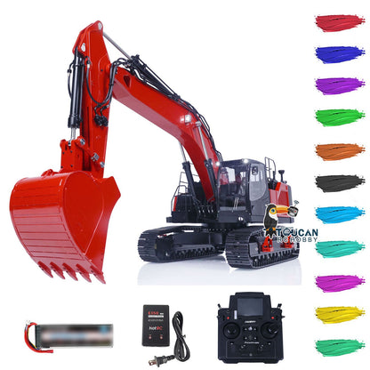 LESU Aoue 1/14 Hydraulic RC Excavator LR945 Metal Remote Control Diggers Painted Assembled Hobby Model Optional Version