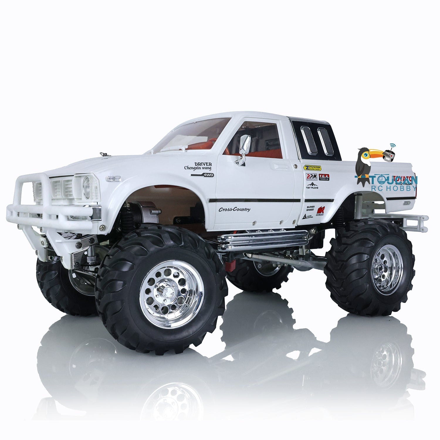 1:10 RC 2.4G 4WD Rally outlet Rock Crawler Car | Green