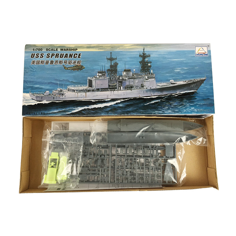 US STOCK 1/700 MiniHobby 80913 USS SPRUANCE Destroyer Battleship Plast ...