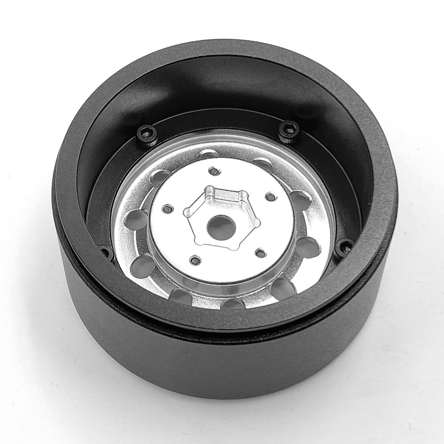 CC Hand Metal Accessories Wheel Hubs for 1/6 Scale Jimny Sixer1 Capo Samurai Remote Control Rock Off-road Crawler Car