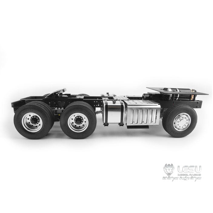 LESU 1/14 6*4 Metal Chassis for TAMIYA RC Tractor Trailer Truck