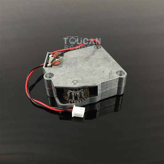 US STOCK RC Tank Part Metal Upgraded Rotation Gearbox for Mato Henglong Taigen 1:16 Scale Radio Control Models