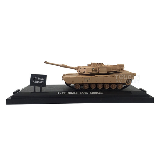 US STOCK Henglong 1/72 Scale Plastic U.S. AMRAMS M1A2 Tank 3918 Static Model Without Radio Control System Gift