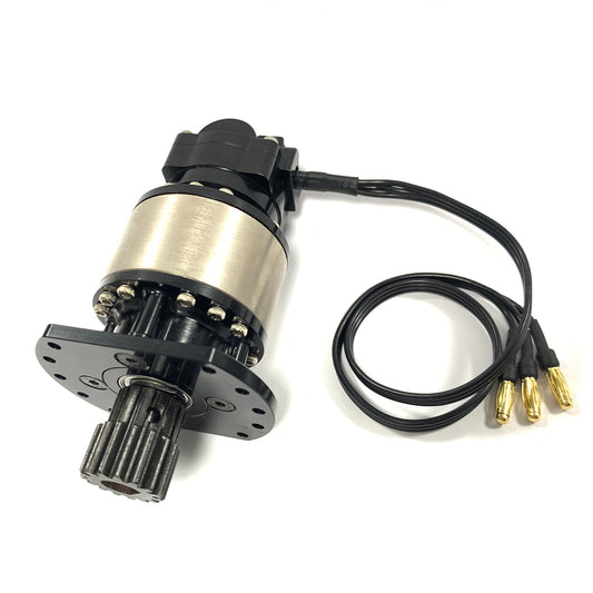 Metal Spare Part Rotary Motor Suitable for 1/12 1/14 RC Hydraulic Excavator Radio Controlled Construction Vehicles Model