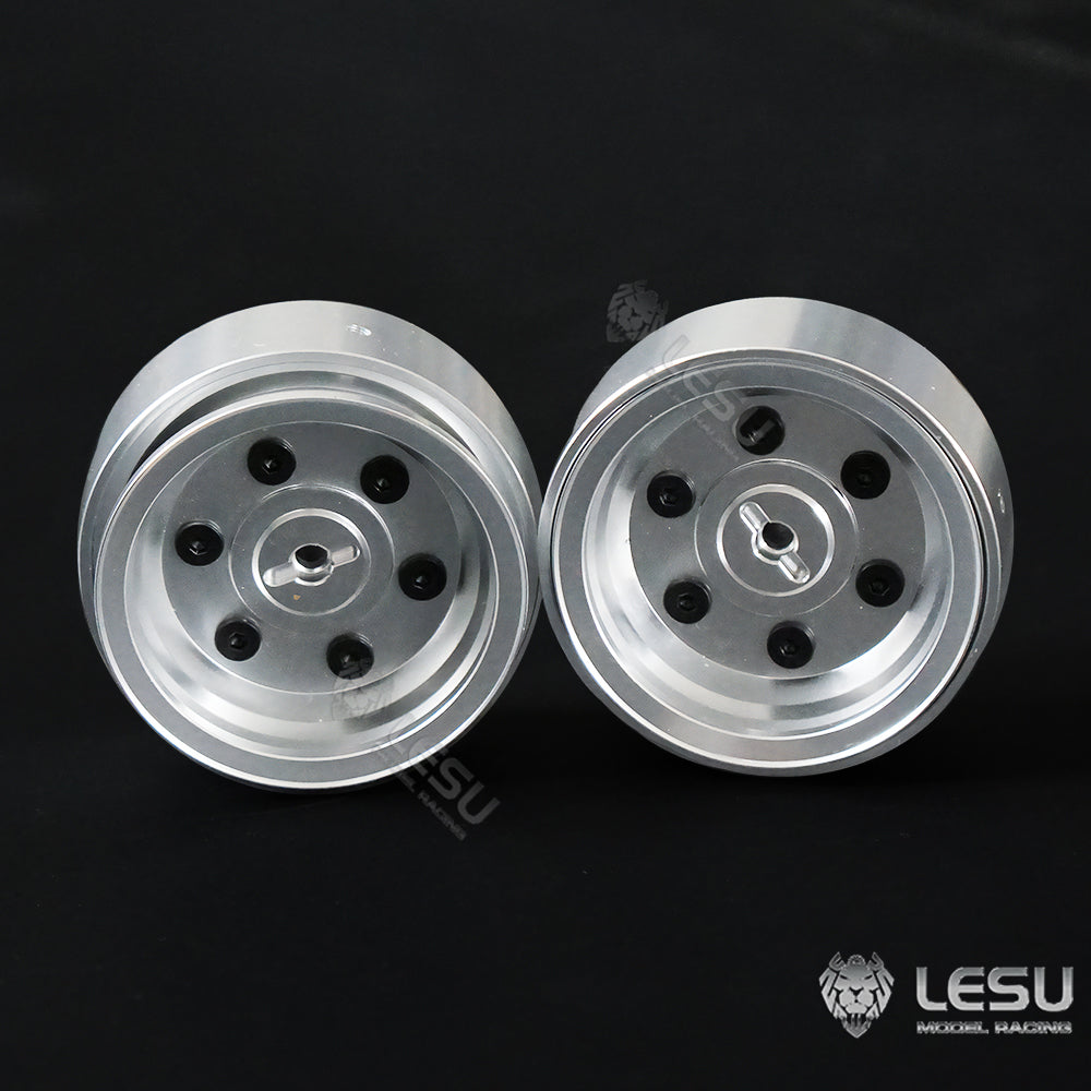 LESU RC Off-Road Truck Rubber Tyres Metal Carriage Wheel Hubs Battery Box for 1/10 Scale 4x4 U406 Remote Controlled Car