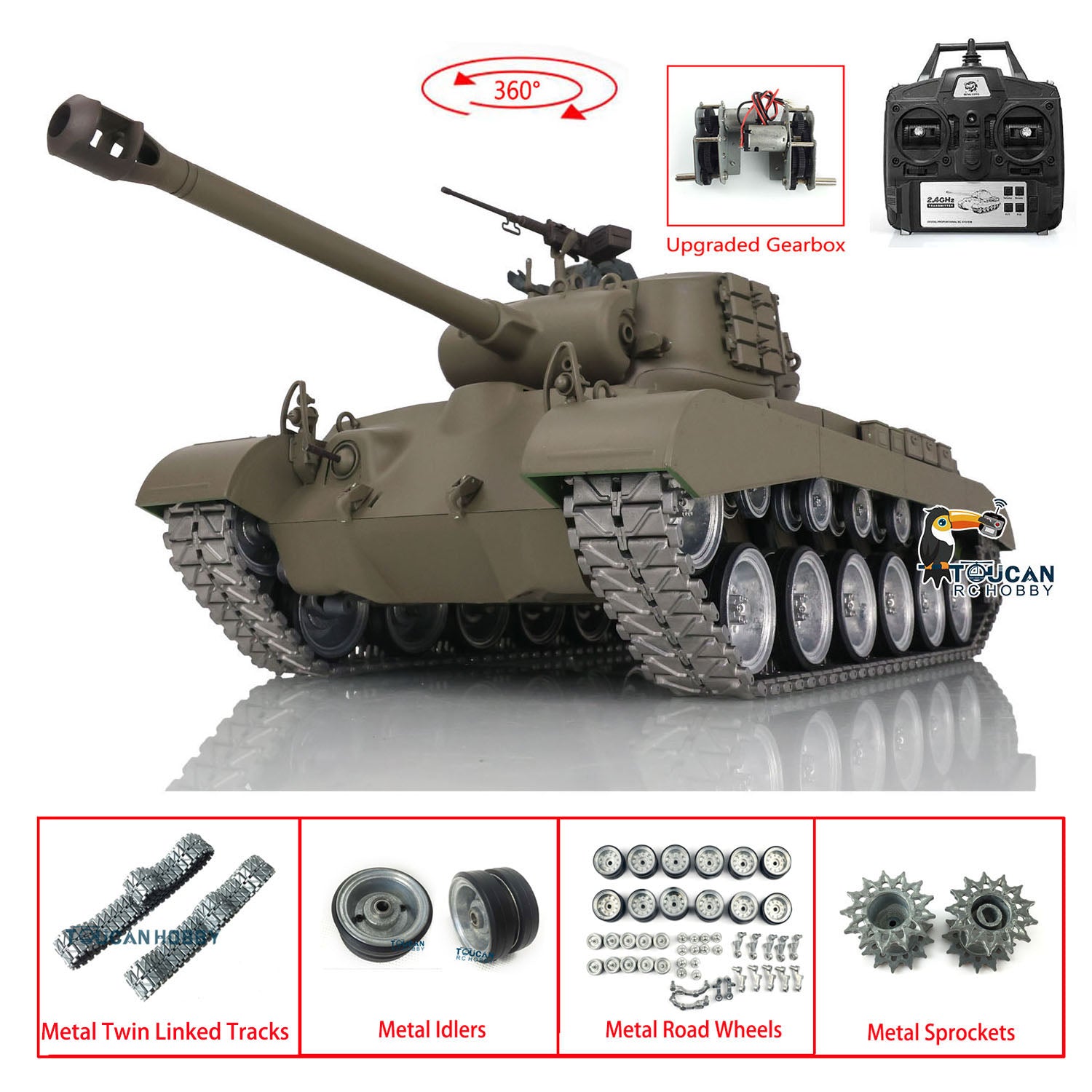 Rc tank metal sales tracks