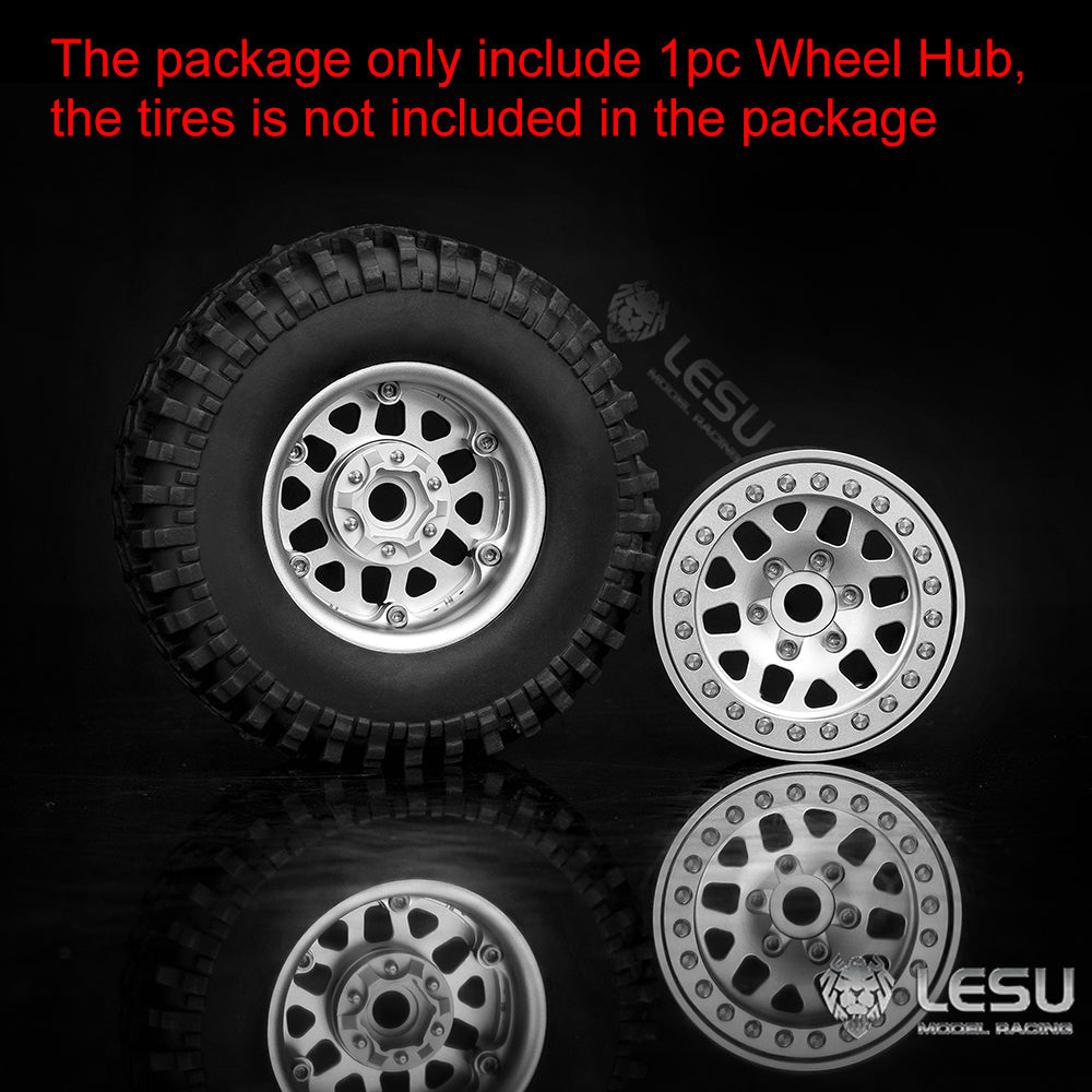 LESU Metal 1.9 Inch Wheel Hub for 1/10 RC Off-road Vehicles Remote Controlled Crawler Car Part Accessory DIY Hobby Models