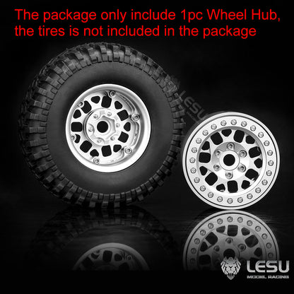 LESU Metal 1.9 Inch Wheel Hub for 1/10 RC Off-road Vehicles Remote Controlled Crawler Car Part Accessory DIY Hobby Models