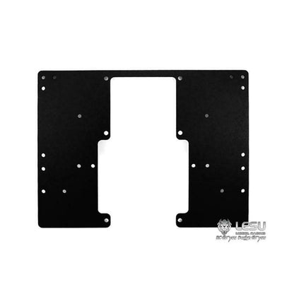 Metal Battery Compartment Second Plate Set for LESU RC Truck Radio Controlled Dumper L-108 L-112 Chassis Rail R620 Tractor DIY Model