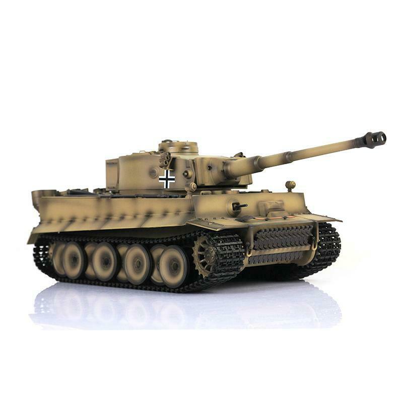 1/16 German Tiger Heavy Tank 2.4Ghz Rechargeable RC Military Tank