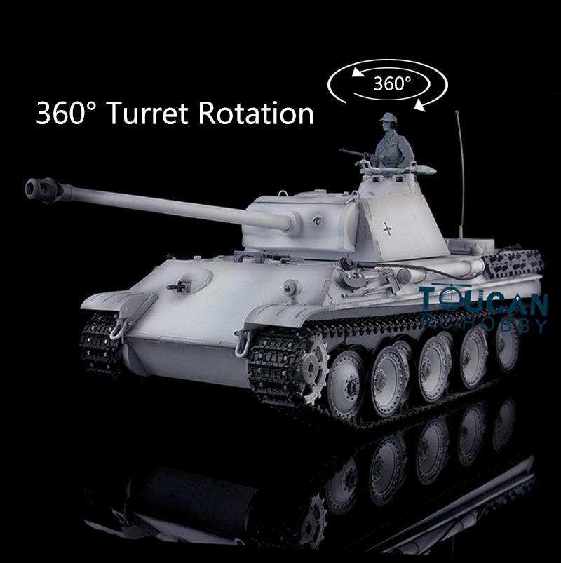 Henglong 1/16 Scale 7.0 RC Tank Plastic German Panther G 3879 RTR BB S –  TOUCAN RC HOBBY