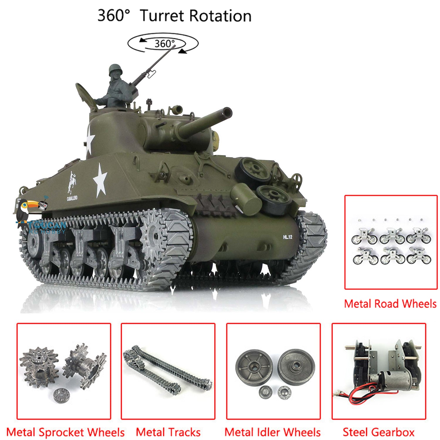 Remote control cheap sherman tank