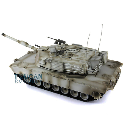 Henglong 1:16 Scale 2.4Ghz 7.0 USA M1A2 Abrams RTR RC Tank 3918 Model 340 Turret Plastic Chassis Upper Hull Battery Charger