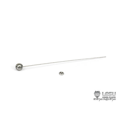 LESU Metal Simulation Cabin Roof Antenna 115mm for 1/14 RC Tractor Truck TAMIYA R470 R620 R730 DIY Car 6x6 8*8 Model