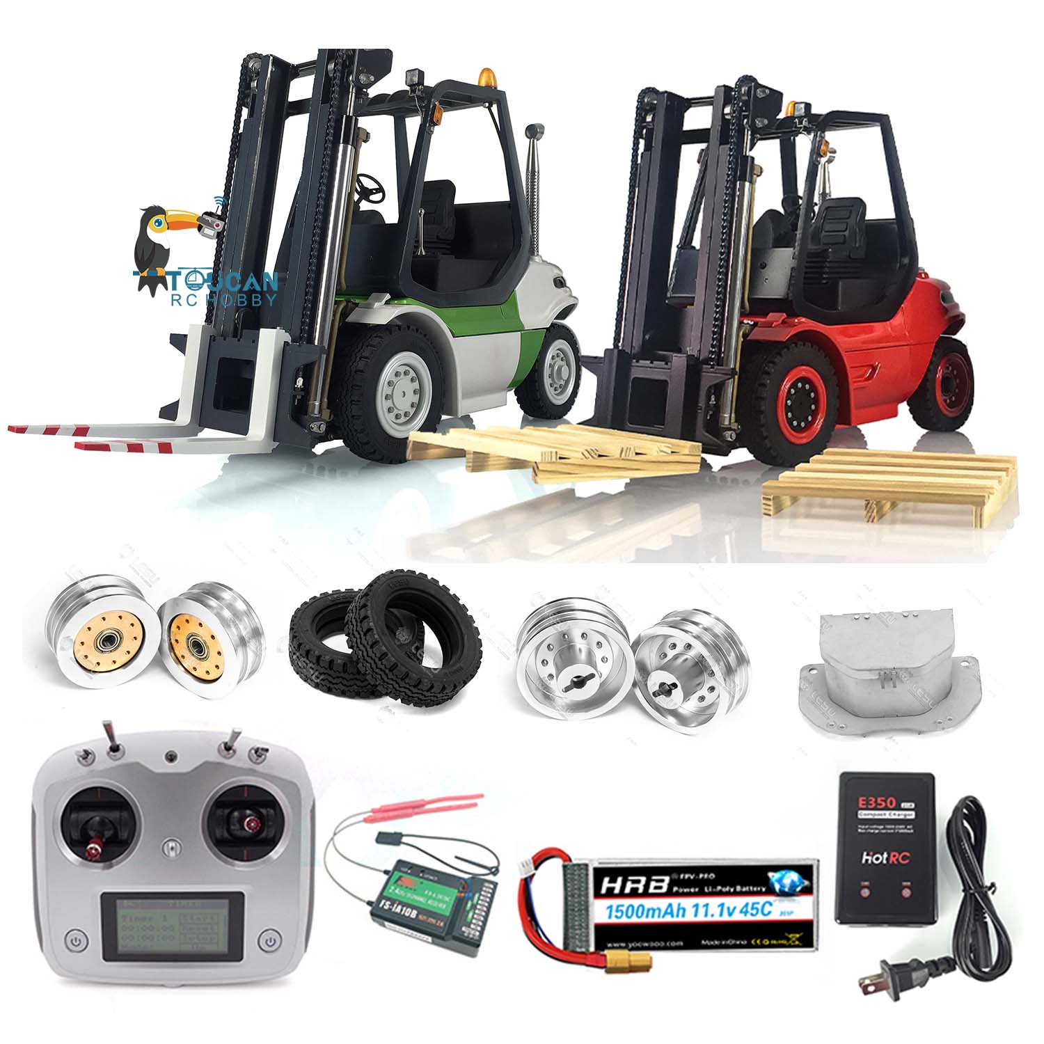 Remote control clearance forklift truck